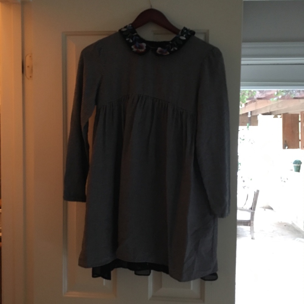 Zara collared dress new season